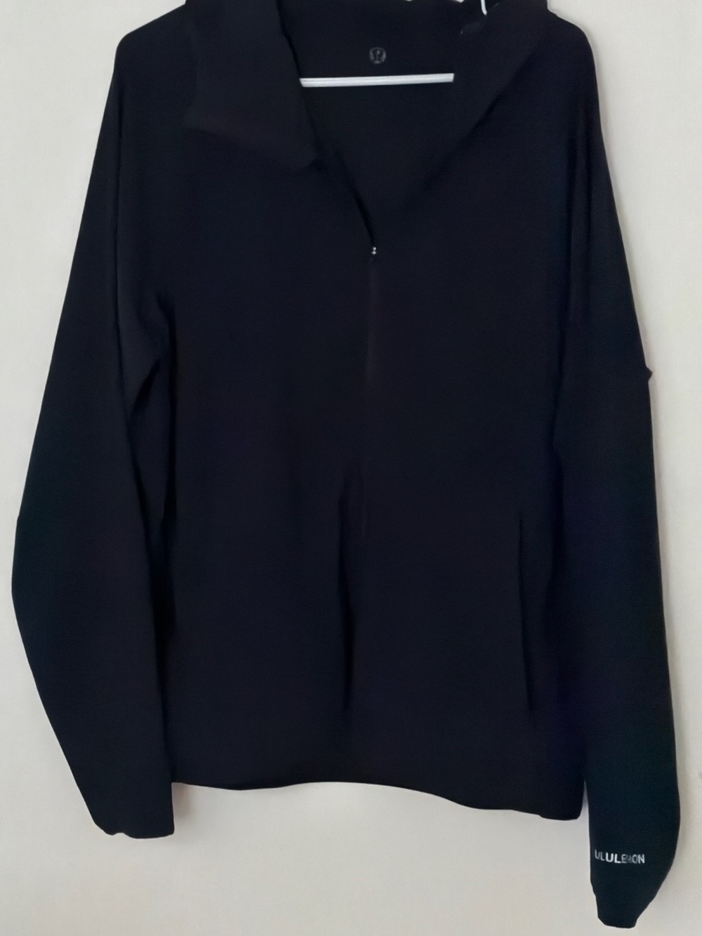 Lululemon Pace Breaker Jacket Men’s Large Black Hooded Full Zip Athletic